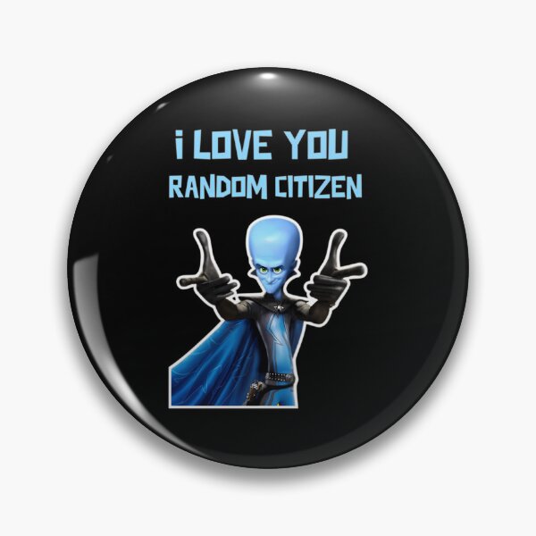 Item preview, Megamind - Random Citizen designed and sold by onthetrends.