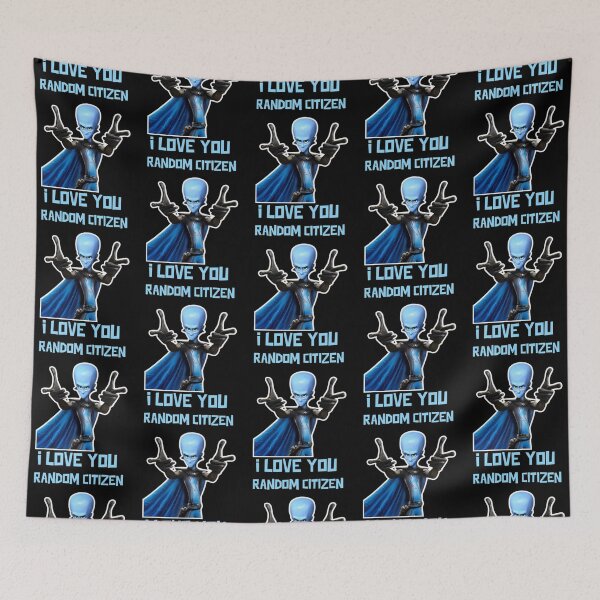 Item preview, Megamind - Random Citizen designed and sold by onthetrends.