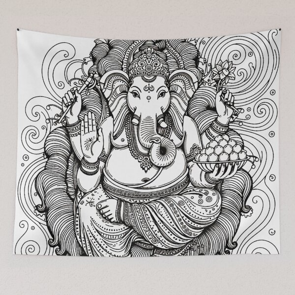 Item preview, Ganesha designed and sold by ViaARTfactory.