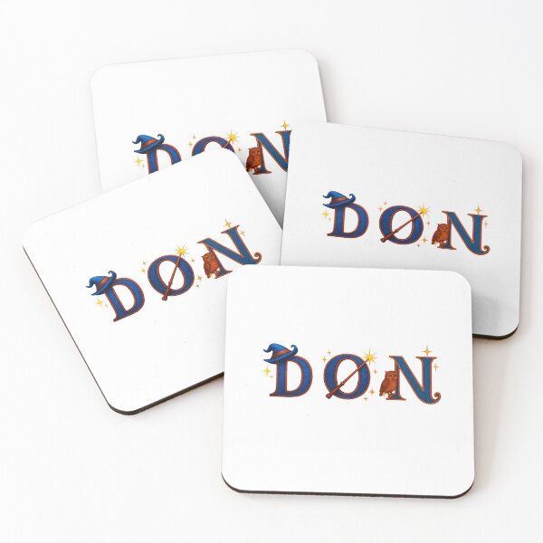 Item preview, SPELLBOUND NAMES COLLECTION  – ✨ DON ✨ – STORYBOOK SPELLCASTER DREAMS designed and sold by WheelieGdArt.