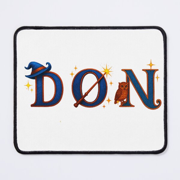 Item preview, SPELLBOUND NAMES COLLECTION – ✨ DON ✨ – STORYBOOK SPELLCASTER DREAMS designed and sold by WheelieGdArt.