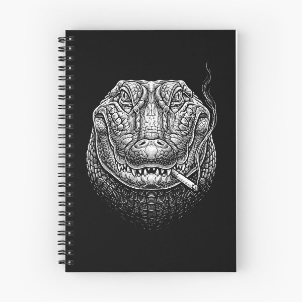 Item preview, Funny Alligator Smoking Meme Animal Lover designed and sold by DoodleTortle.