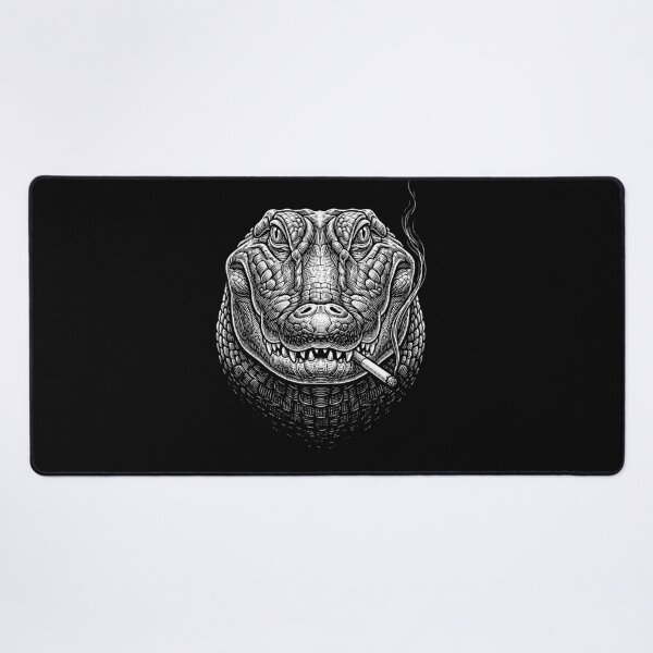 Item preview, Funny Alligator Smoking Meme Animal Lover designed and sold by DoodleTortle.