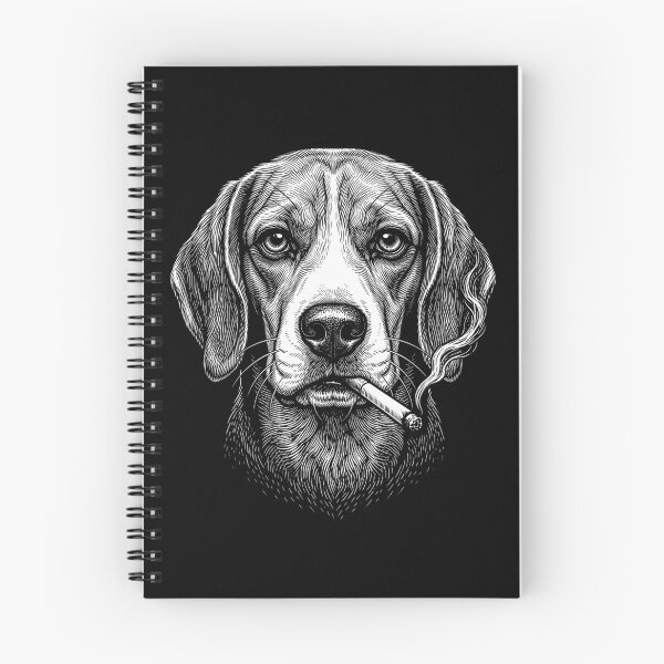 Item preview, Funny Beagle Smoking Meme Dog Owner designed and sold by DoodleTortle.