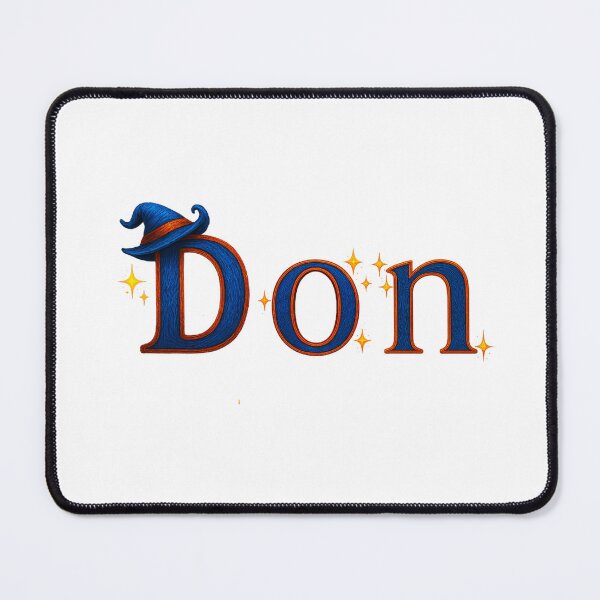 Item preview, SPELLBOUND NAMES COLLECTION  – ✨ DON ✨ – STORYBOOK SPELLCASTER DREAMS designed and sold by WheelieGdArt.