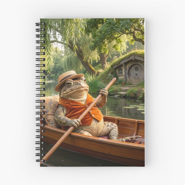 Item preview, Mr. Toad Relaxes on the River designed and sold by Tridentulus.