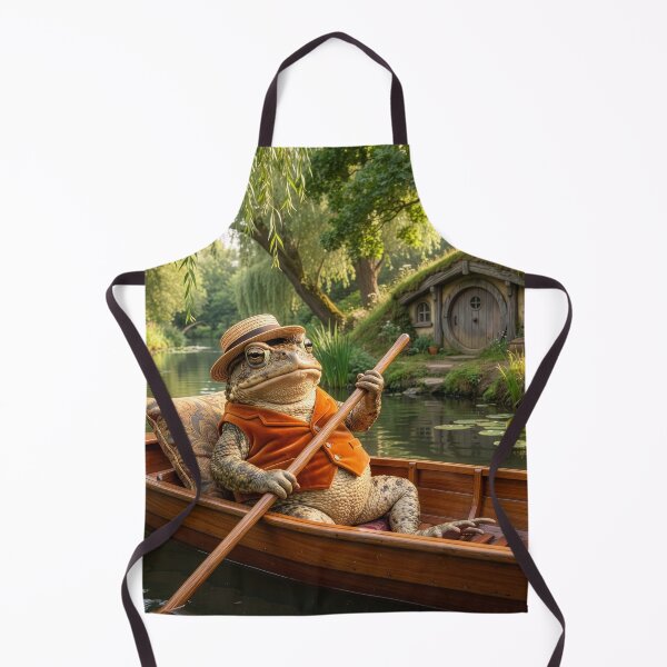 Item preview, Mr. Toad Relaxes on the River designed and sold by Tridentulus.