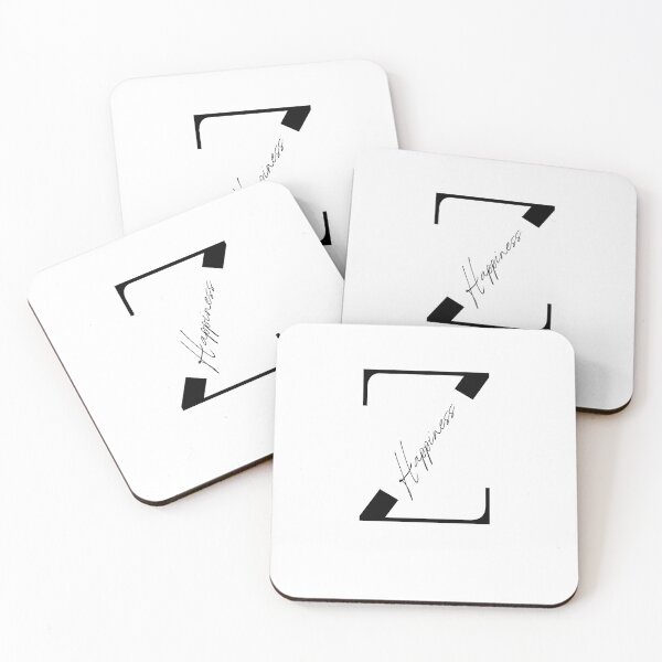 Item preview, Trendy Z Lettering Happiness Typography Logo Design designed and sold by STUDIO ZINN.