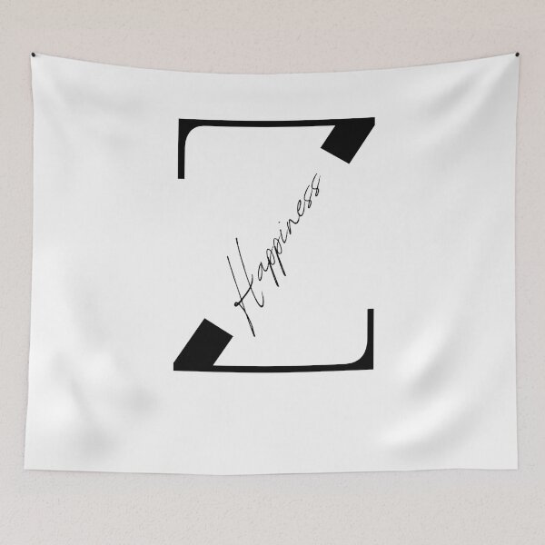 Item preview, Trendy Z Lettering Happiness Typography Logo Design designed and sold by STUDIO ZINN.