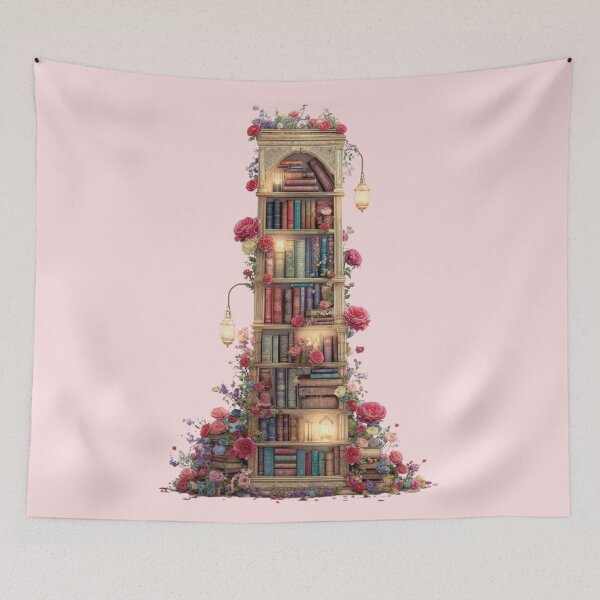 Item preview, Book Tower designed and sold by bubblyrainbow.