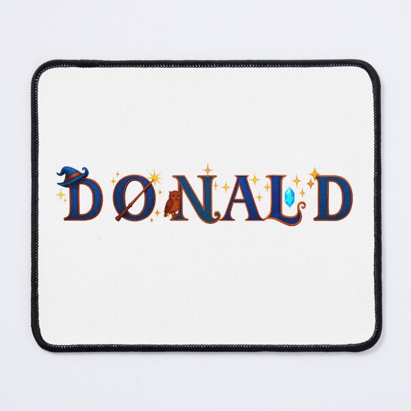 Item preview, SPELLBOUND NAMES COLLECTION  – ✨ DONALD ✨ – STORYBOOK SPELLCASTER DREAMS designed and sold by WheelieGdArt.
