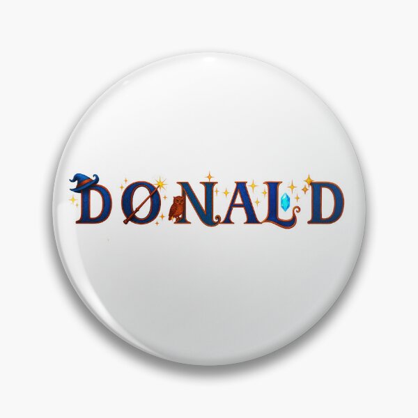 Item preview, SPELLBOUND NAMES COLLECTION  – ✨ DONALD ✨ – STORYBOOK SPELLCASTER DREAMS designed and sold by WheelieGdArt.