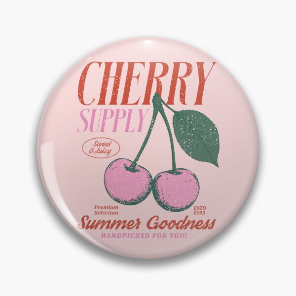 Item preview, Vintage Retro Summer Fruits - Cherry Supply Summer Goodness, Cherry Lover Gift designed and sold by JDVNart.