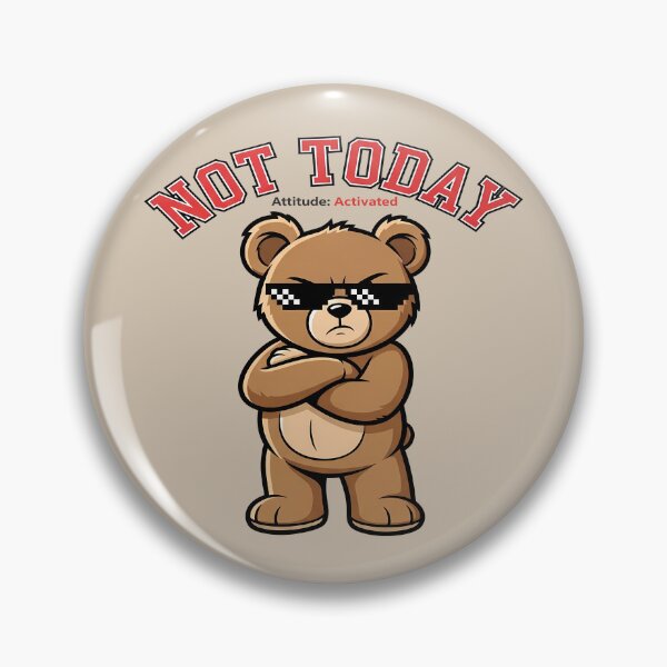 Item preview, Not Today Attitude Activated designed and sold by BASED Originals.