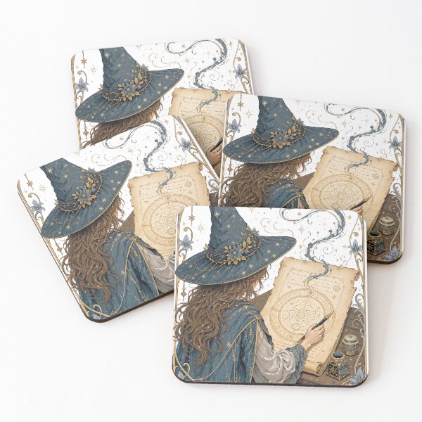 Item preview, Witch Hat Atelier Drawing Magic Vintage Art designed and sold by artditisme.