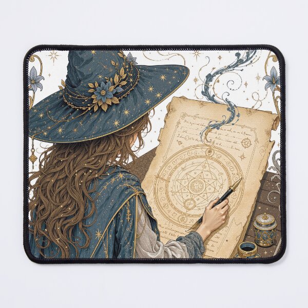Item preview, Witch Hat Atelier Drawing Magic Vintage Art designed and sold by artditisme.