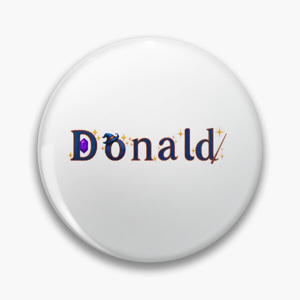 Item preview, SPELLBOUND NAMES COLLECTION  – ✨ DONALD ✨ – STORYBOOK SPELLCASTER DREAMS designed and sold by WheelieGdArt.