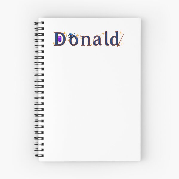 Item preview, SPELLBOUND NAMES COLLECTION  – ✨ DONALD ✨ – STORYBOOK SPELLCASTER DREAMS designed and sold by WheelieGdArt.
