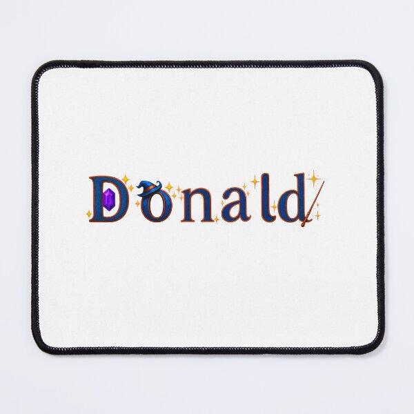 Item preview, SPELLBOUND NAMES COLLECTION  – ✨ DONALD ✨ – STORYBOOK SPELLCASTER DREAMS designed and sold by WheelieGdArt.