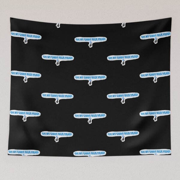 Item preview, Funny Megamind Sticker designed and sold by onthetrends.