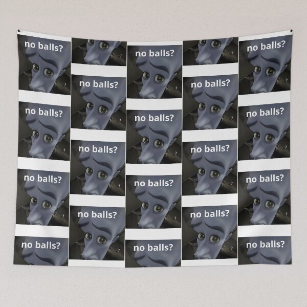 Item preview, Funny Megamind Meme No Balls Funny Gift Idea designed and sold by onthetrends.
