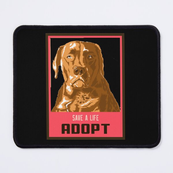 Item preview, Save A Life Adopt - Retro Pop Art Dog Rescue designed and sold by GenZFashion000.