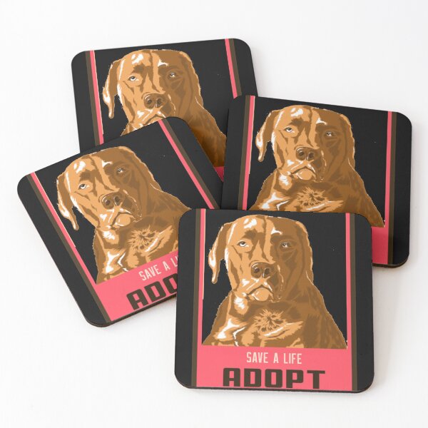 Item preview, Save A Life Adopt - Retro Pop Art Dog Rescue designed and sold by GenZFashion000.