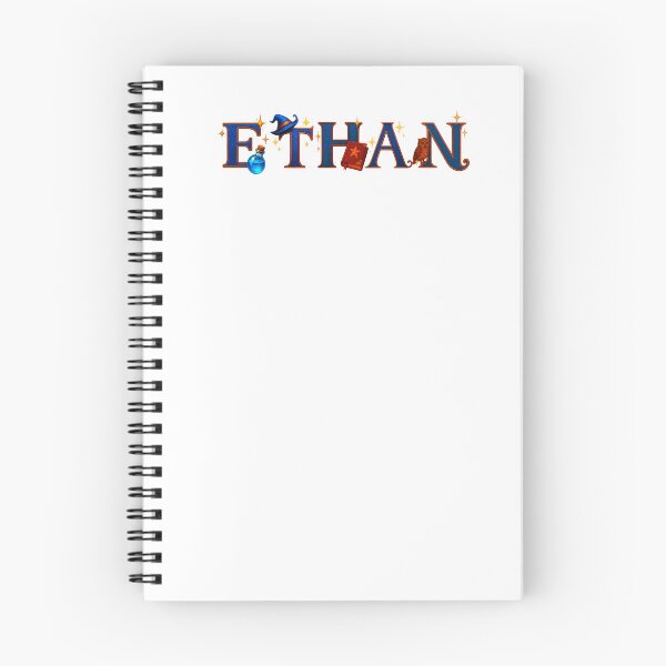 Item preview, SPELLBOUND NAMES COLLECTION  – ✨ ETHAN ✨ – STORYBOOK SPELLCASTER DREAMS designed and sold by WheelieGdArt.
