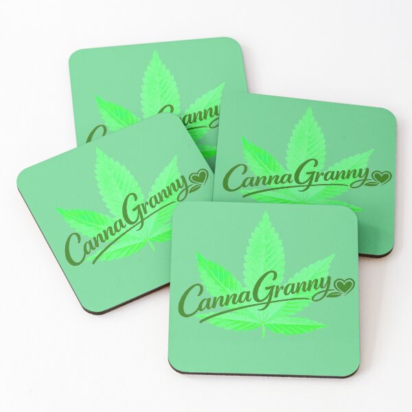 Item preview,   CannaGranny™ Cannabis Leaf Signature Logo | Official Lifestyle Brand Design designed and sold by  CannaGranny™ .