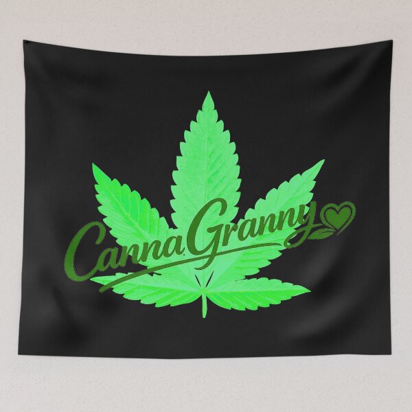 Item preview,   CannaGranny™ Cannabis Leaf Signature Logo | Official Lifestyle Brand Design designed and sold by  CannaGranny™ .