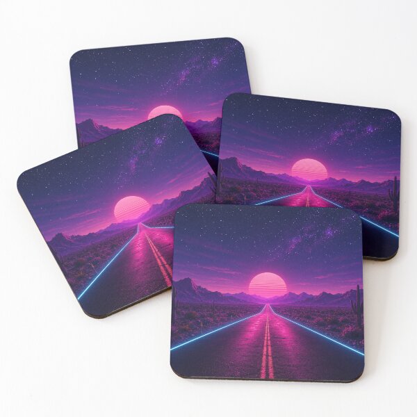 Item preview, Neon Desert Horizon designed and sold by Pixel Junkies Studio.