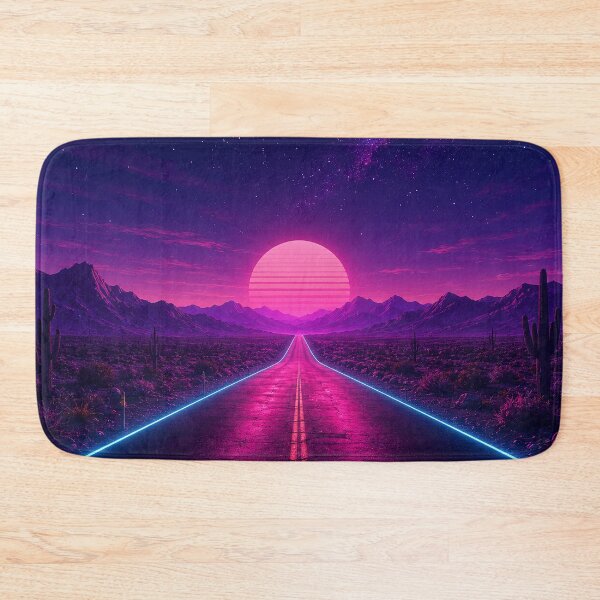 Item preview, Neon Desert Horizon designed and sold by Pixel Junkies Studio.