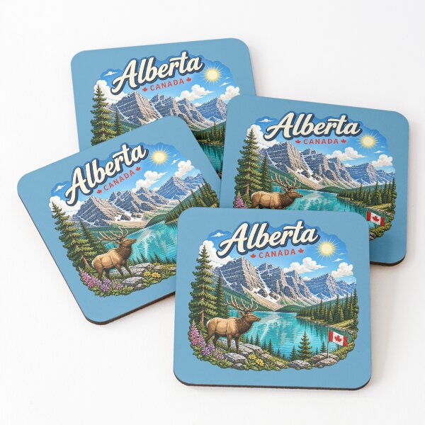 Item preview, Alberta, Canadian Rockies Lake Scenic designed and sold by Myra365Art.