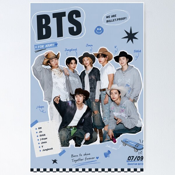 Item preview, BTS designed and sold by jaofnn.
