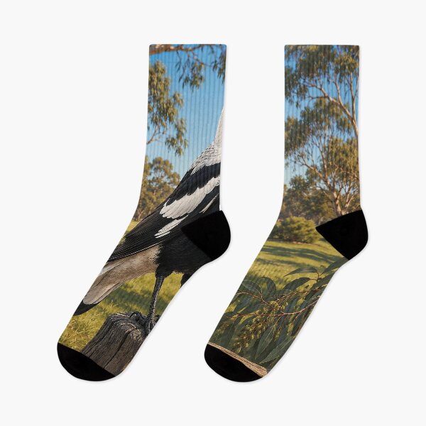 Item preview, Australian Magpie Sentinel designed and sold by Pixel Junkies Studio.