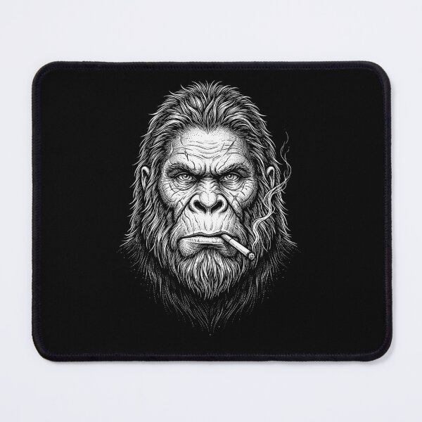 Item preview, Funny Bigfoot Smoking Meme Animal Lover designed and sold by DoodleTortle.