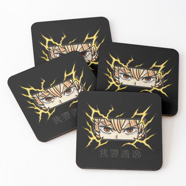 Item preview, Thunderclap Flash - Zenitsu Embroidered Lightning Eye Crop designed and sold by Teenkai.