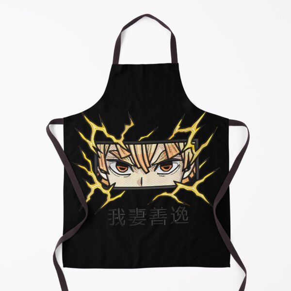 Item preview, Thunderclap Flash - Zenitsu Embroidered Lightning Eye Crop designed and sold by Teenkai.