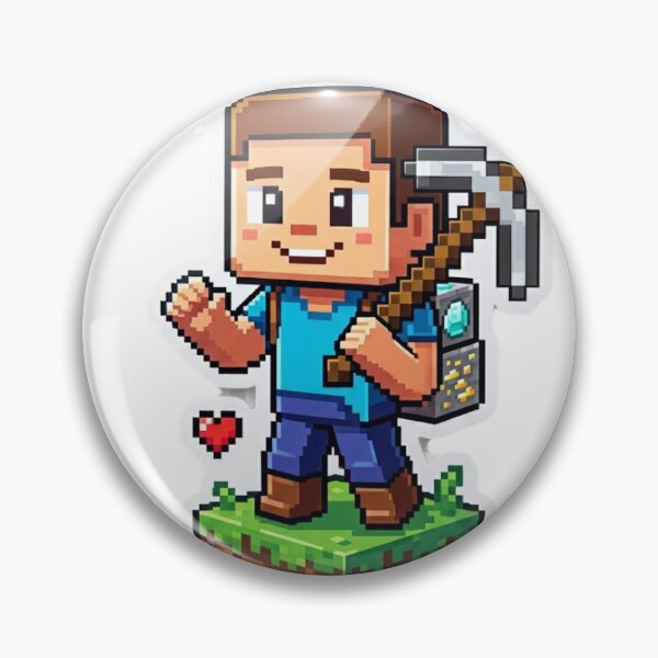Item preview, Cute Steve Sticker designed and sold by Alphaxkeeper.