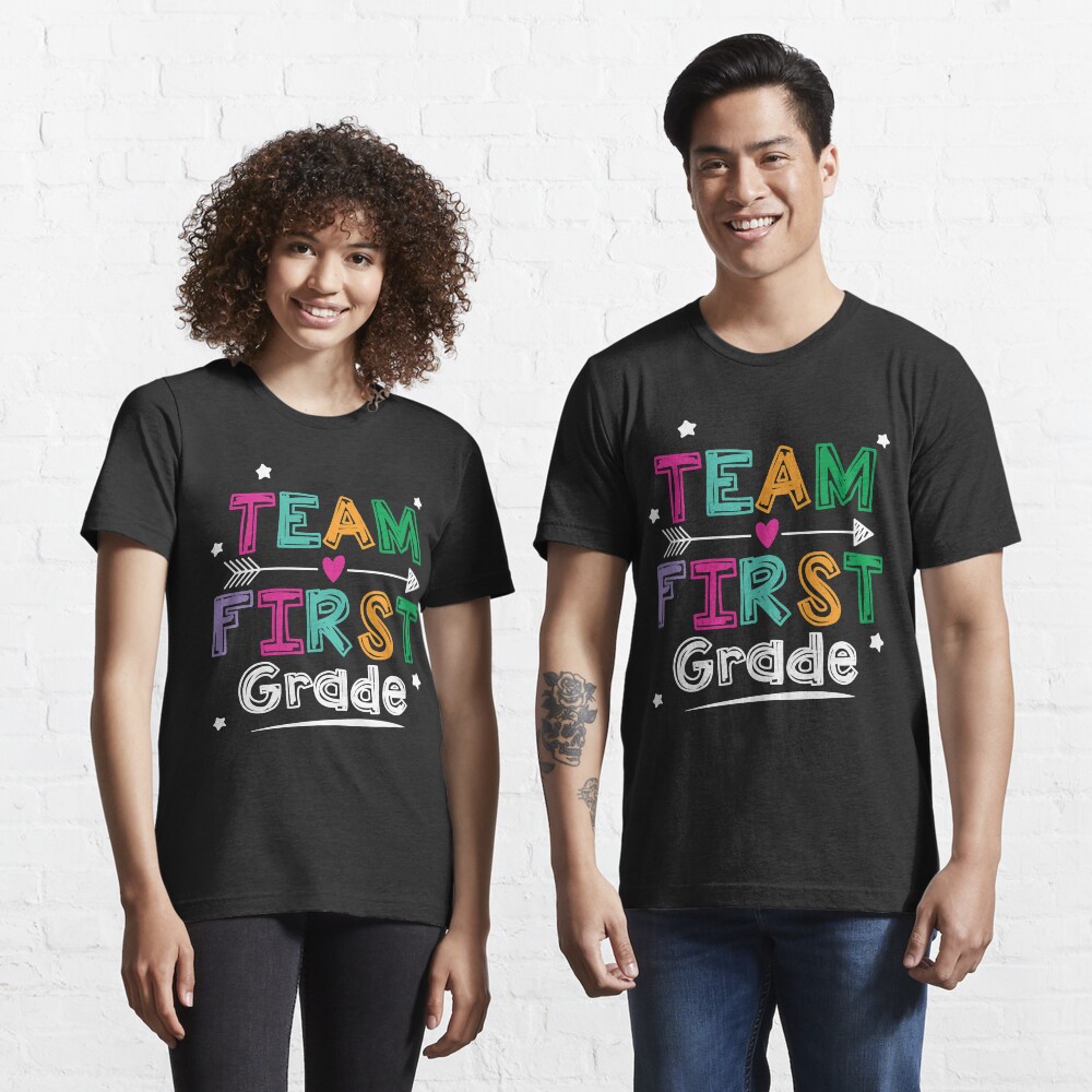 Team First Grade Teacher and Students 1st Grade Crew T-Shirt Essential T-Shirt