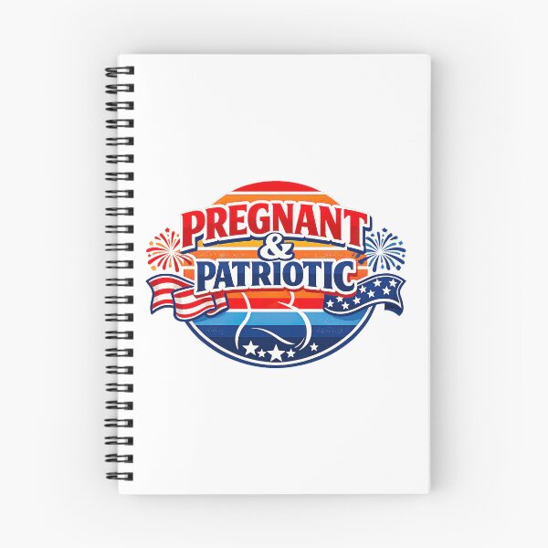 Item preview, Pregnancy 4th of July, Retro Vintage Style designed and sold by graphic-genie.