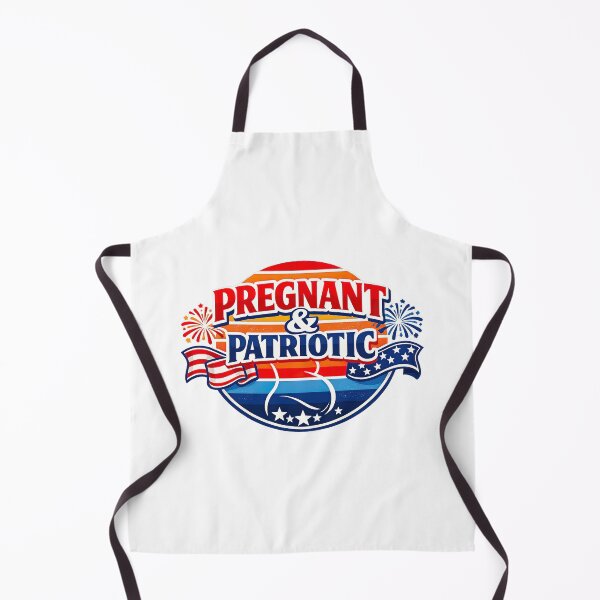 Item preview, Pregnancy 4th of July, Retro Vintage Style designed and sold by graphic-genie.