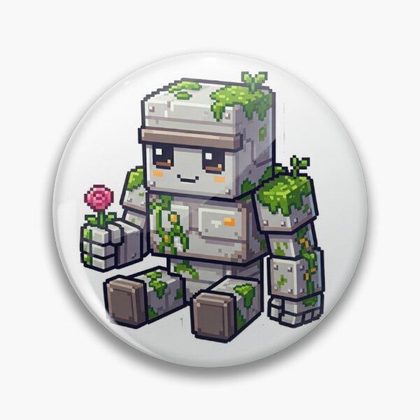 Item preview, Cute Iron Golem Sticker designed and sold by Alphaxkeeper.