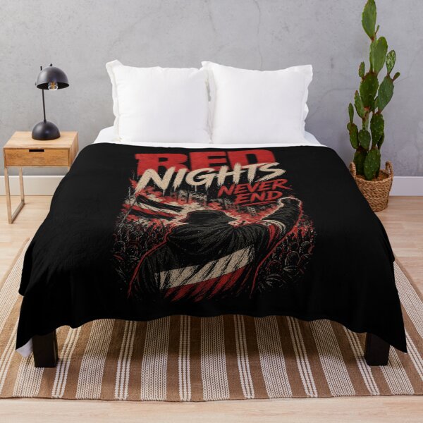 Item preview, Red Nights Never End Ultra Football Supporter designed and sold by artditisme.