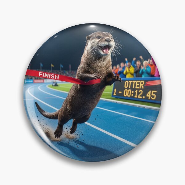 Item preview, Track and Field Otter Sets World Record designed and sold by Tridentulus.