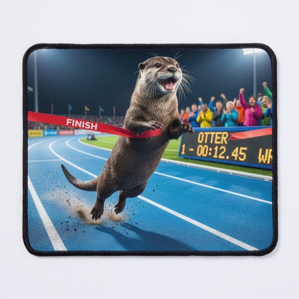 Item preview, Track and Field Otter Sets World Record designed and sold by Tridentulus.