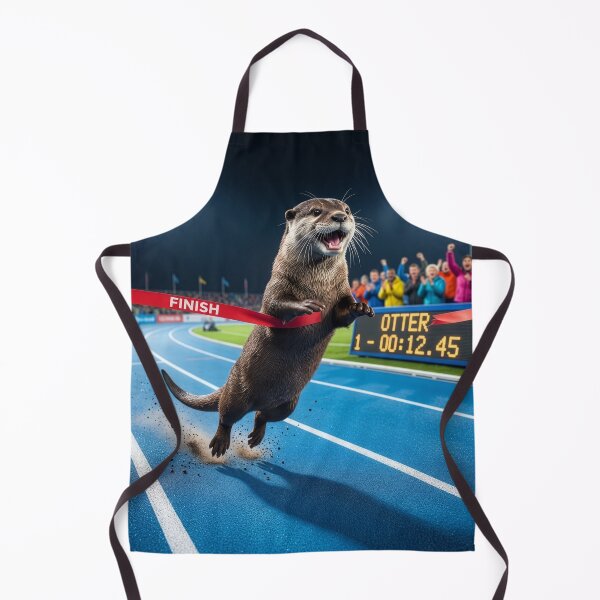 Item preview, Track and Field Otter Sets World Record designed and sold by Tridentulus.