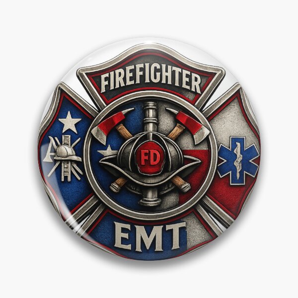 Item preview, Texas firefighter emt  designed and sold by SkyDiamondTX.