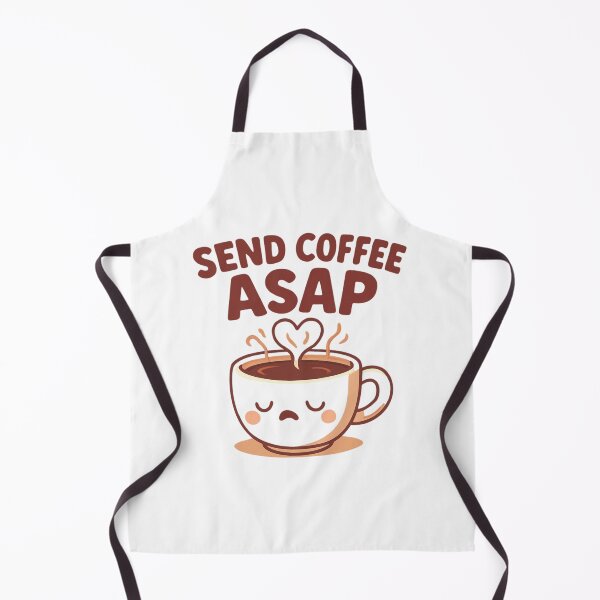 Item preview, Send Coffee ASAP | Chibi Coffee Mug – Funny Coffee Meme designed and sold by Noxivora.