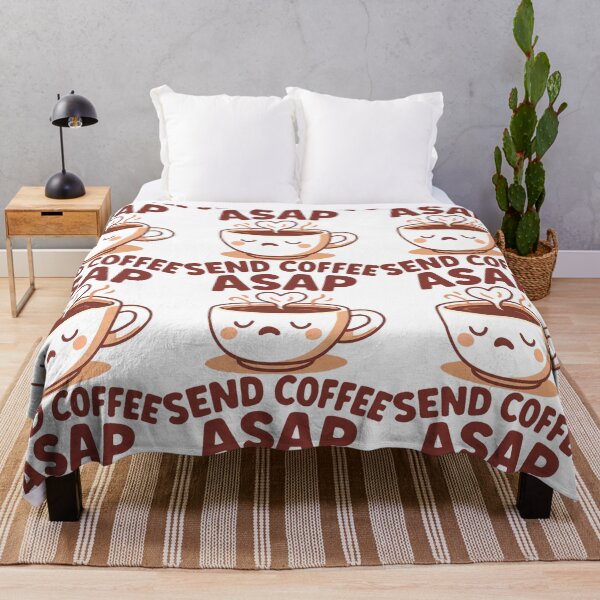 Item preview, Send Coffee ASAP | Chibi Coffee Mug – Funny Coffee Meme designed and sold by Noxivora.